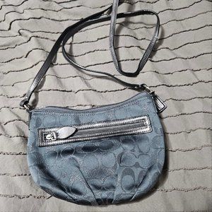 Coach cross body purse